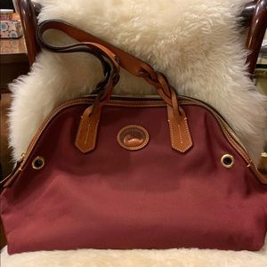 Dooney & Bourke Maroon Shoulder Bag